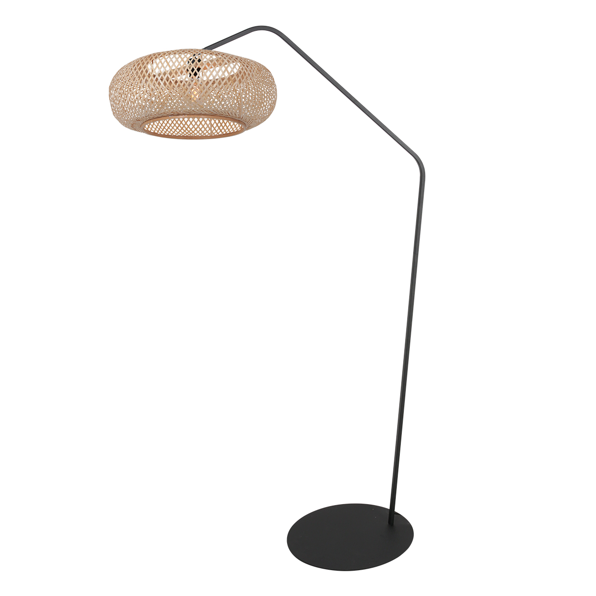 lámparadepieconpantalladebambúyestructurametálicaannelightzig-zag-1