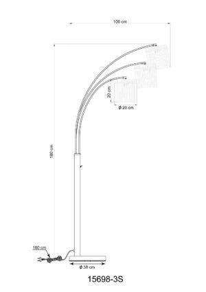 globo-lámparademesa-gorley-negro-vidrio-lámparadearco-e27-15698-3s-1