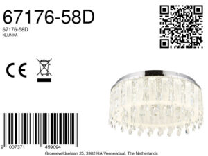 globo-plafón-klunka-cromo-vidrio-ø59cm-led-67176-58d-8a