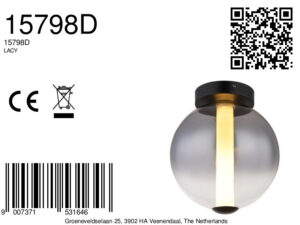 globo-plafón-lacy-negro-vidrio-ø25cm-led-15798d-8a