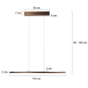 lámparacolgantedebronceconalturaajustableyluzregulablesteinhauerbande-7