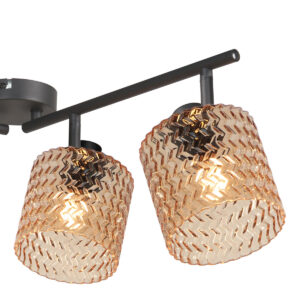 lámparadetechonegraconcuatropuntosdeluzámbarmexliteocre-6