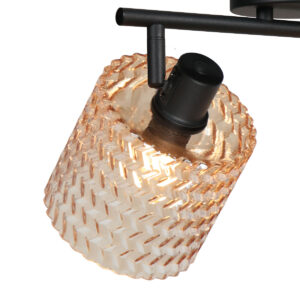 lámparadetechonegracondospuntosdeluzámbarmexliteocre-4