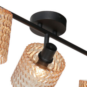 lámparadetechonegracontrespantallasdevidrioámbarmexliteocre-11