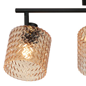 lámparadetechonegracontrespantallasdevidrioámbarmexliteocre-5