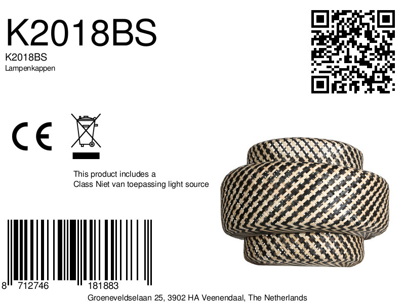 annelighting-pantalladelámpara-lampenkappen-natural/negro-bambú-ø53cm-e27-k2018bs-8a
