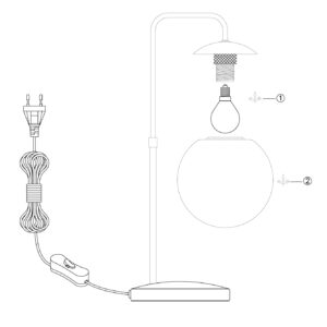 steinhauer-lámparademesa-bollique-negro-vidriometal-lámparadeescritorio-e14-4610zw-9
