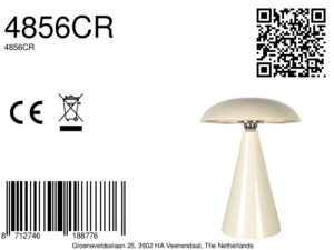 annelighting-lámparademesa-mush-crema-metal-pequeñalámparademesarecargable-led-4856cr-8a