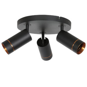 apliquedetechonegrode3lucesconspotsajustablesgu10steinhauerdownlume-1