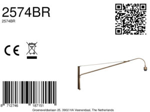 aplique/extensibleparedlámparabroncesinpantallae27steinhauerelegantclassy-8a