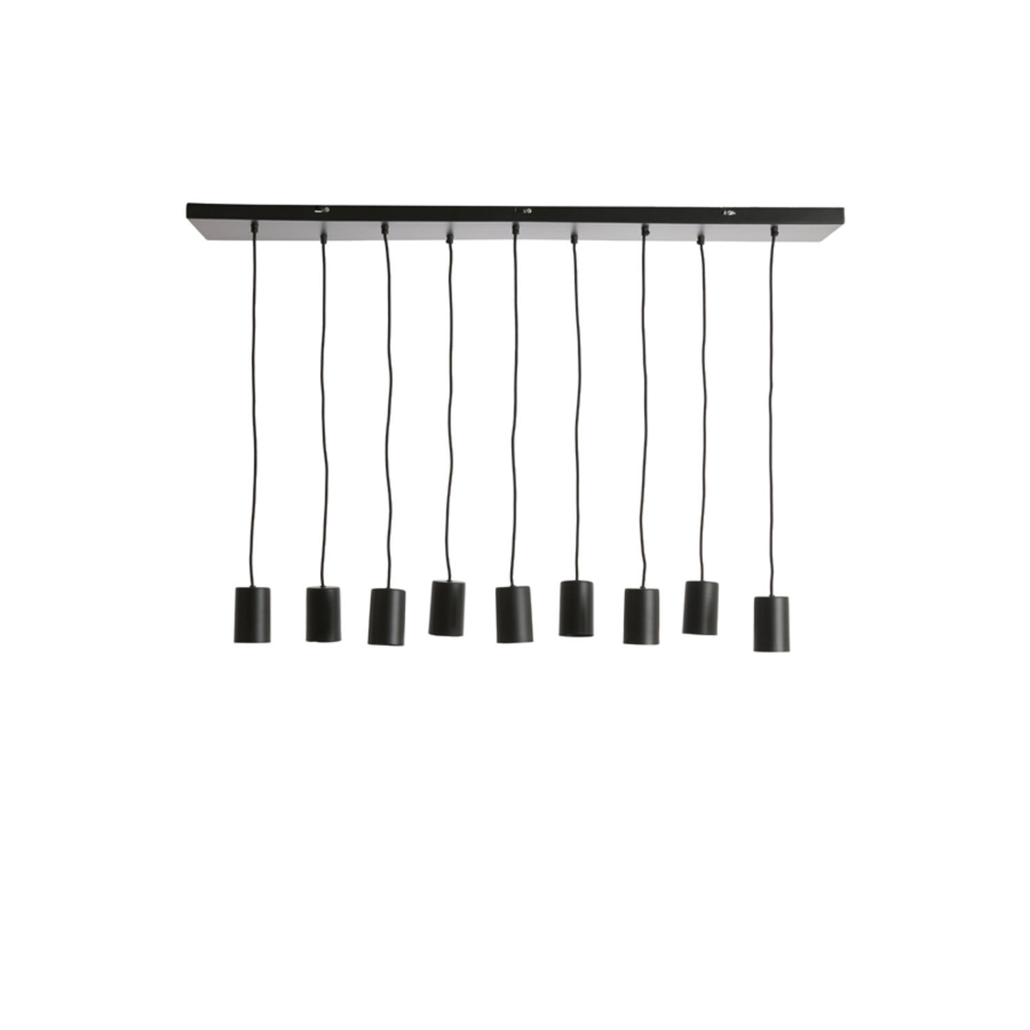 lámparacolgantemodernaconnuevepuntosdeluzennegromatelight&livingbrady-353