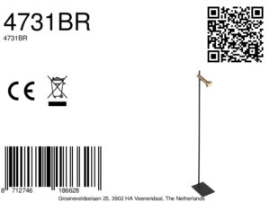 lámparadelecturadelgadanegraconpuntodeluzbroncemexlitekora-8a