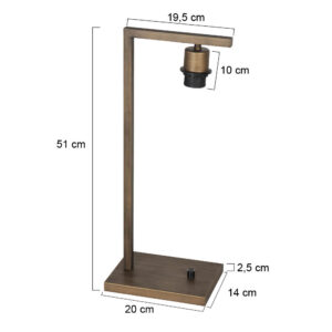 lámparademesabroncesteinhauersinpantallae27-7