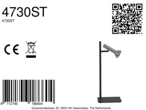 lámparademesaminimalistanegraconpuntodeluzmexlitekora-8a