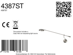 lámparadepareddeaceroconbrazoarticuladosteinhauersoleil2-8a
