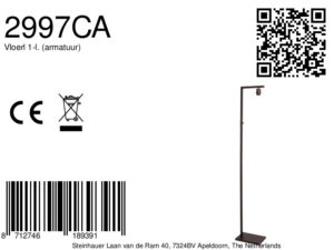 lámparadesuelocacaosteinhauersinpantallae27-8a