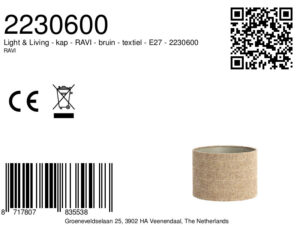 light&living-pantalladelámpara-ravi-marrón-textil-e27-2230600-8a