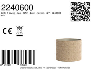 light&living-pantalladelámpara-ravi-marrón-textil-e27-2240600-8a