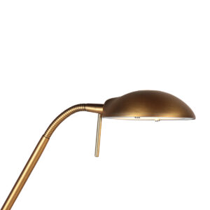 mexlite-lámparadepie-curtis-bronce-metal-lámparadelectura-led-4604br-4