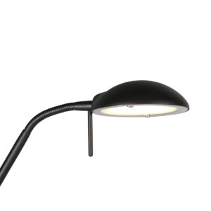 mexlite-lámparadepie-curtis-negro-metal-lámparadelectura-led-4604zw-4