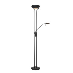 mexlite-lámparadepie-curtis-negro-metal-lámparadelectura-led-4605zw-1
