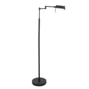 mexlite-lámparadepie-glowgo-negro-metal-lámparadelectura-led-4603zw-1