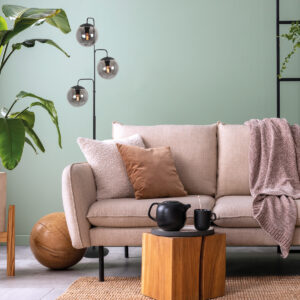 steinhauer-lámparadepie-bollique-negro-vidriometal-ø40cm-e14-4611zw-2