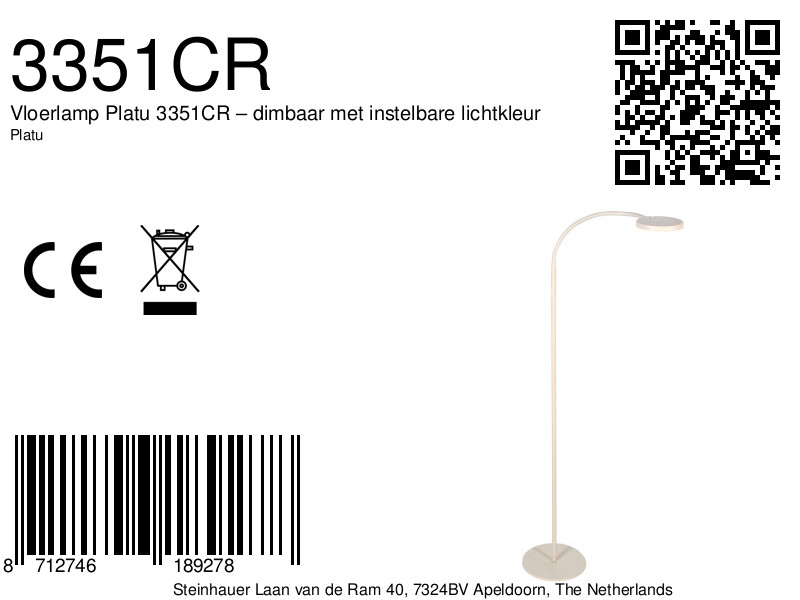 lámparadepiecremaregulableconcolordeluzmexliteplatu-8a