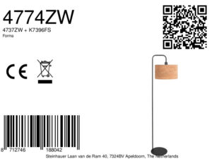 mexlite-lámparadepie-forma-negro-metaltextil-lámparadeambiente-e27-4774zw-8a