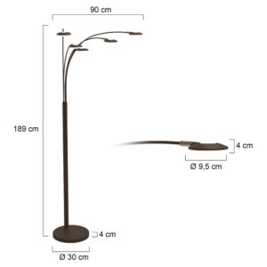 mexlite-lámparadepie-synna-marrón-metal-lámparadearco-led-1327ca-7