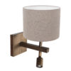 steinhauer-apliquedepared-stang-bronce-metaltextil-lámparadecabecera-led_e27-4892br-1