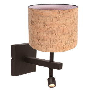 steinhauer-apliquedepared-stang-naturalnegro-metaltextil-lámparadecabecera-led_e27-4868ca-1