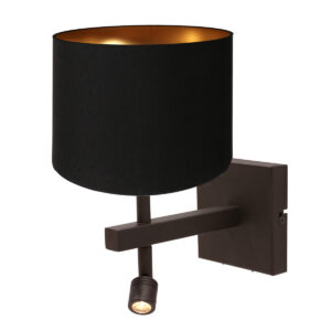 steinhauer-apliquedepared-stang-negro-metaltextil-lámparadecabecera-led_e27-4869ca-1