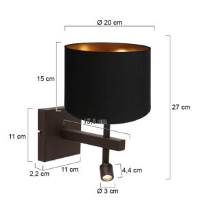 steinhauer-apliquedepared-stang-negro-metaltextil-lámparadecabecera-led_e27-4869ca-7