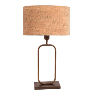 steinhauer-lámparademesa-stang-bronce-metaltextil-lámparadenoche-e27-4813br-1