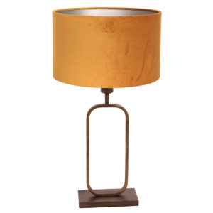 steinhauer-lámparademesa-stang-bronce-metalvelourstejido-lámparadenoche-e27-4815br-1