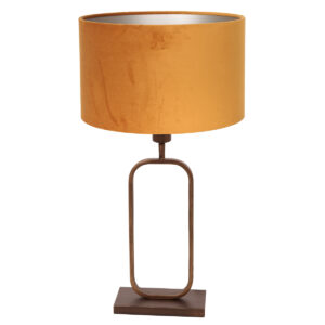 steinhauer-lámparademesa-stang-bronce-metalvelourstejido-lámparadenoche-e27-4815br-1