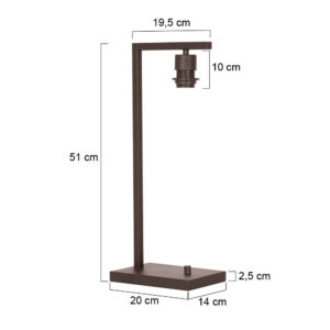 steinhauer-lámparademesa-stang-marrón-metal-luminariaindividual-e27-3332ca-7