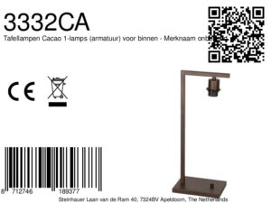 steinhauer-lámparademesa-stang-marrón-metal-luminariaindividual-e27-3332ca-8a