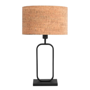 steinhauer-lámparademesa-stang-negro-metaltextil-lámparadenoche-e27-4805zw-1