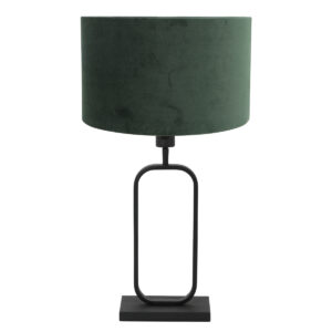 steinhauer-lámparademesa-stang-negro-metalvelourstejido-lámparadenoche-e27-4811zw-1