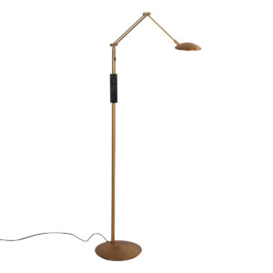 steinhauer-lámparadepie-daphne-bronce-metal-lámparadediseño-led-4601br-1