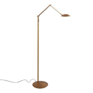 steinhauer-lámparadepie-daphne-bronce-metal-lámparadediseño-led-4601br-1