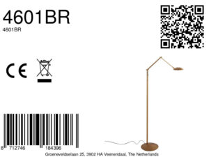 steinhauer-lámparadepie-daphne-bronce-metal-lámparadediseño-led-4601br-8a