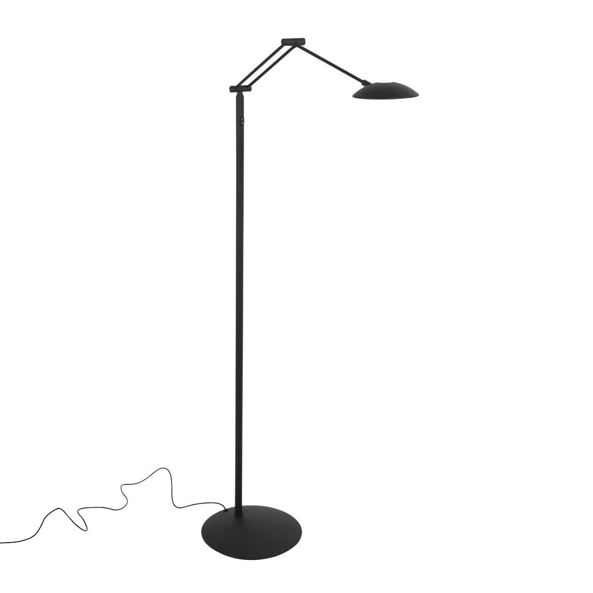 steinhauer-lámparadepie-daphne-negro-metal-lámparadediseño-led-4601zw-1