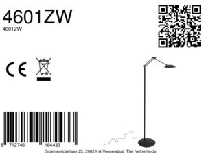 steinhauer-lámparadepie-daphne-negro-metal-lámparadediseño-led-4601zw-8a