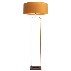 steinhauer-lámparadepie-stang-bronce-metalvelourstejido-lámparadeambiente-e27-4828br-1