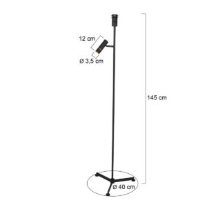 steinhauer-lámparadepie-stang-negro-metal-ø40cm-led_e27-4741zw-7