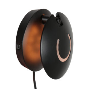 steinhauerexclusive-apliquedepared-zenith2-negro-plásticometal-ø15cm-led-4396zw-5