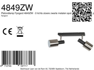 annelighting-apliquedepared-fjorgard-negro-metal-focodesuperficie-e27-4849zw-8a